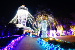 江ノ島イルミネーション2019-2020料金の無料エリアとチケット割引情報！コンビニ前売りについても！